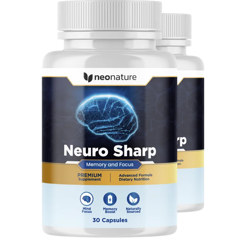 Neuro Sharp Natural Cognitive Formula — 2 Bottle / 60 Day Pack