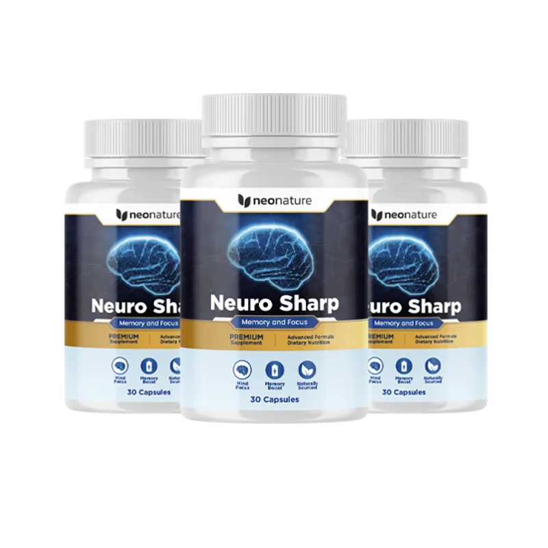 Neuro Sharp Natural Cognitive Formula — 3 Bottle / 90 Day Pack