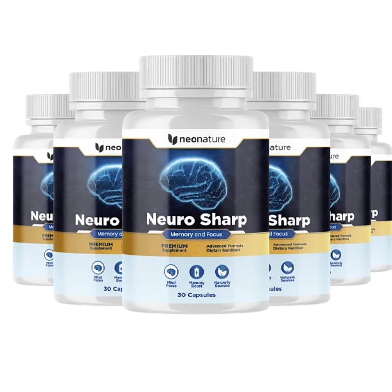 Neuro Sharp Natural Cognitive Formula — 6 Bottle / 180 Day Pack